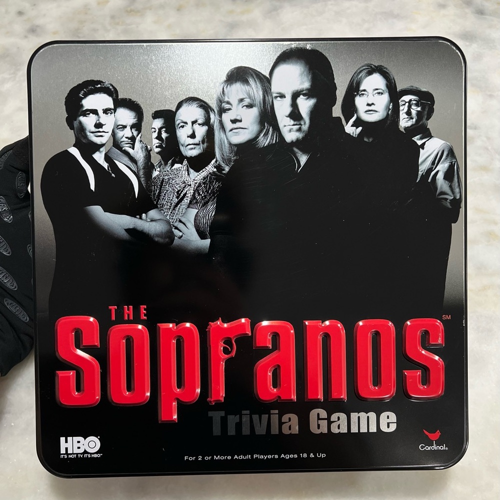 THE Sopranos HBO Trivia Game With Collector